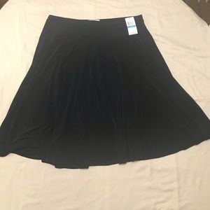 XL Michael by Michael Kors black skirt
